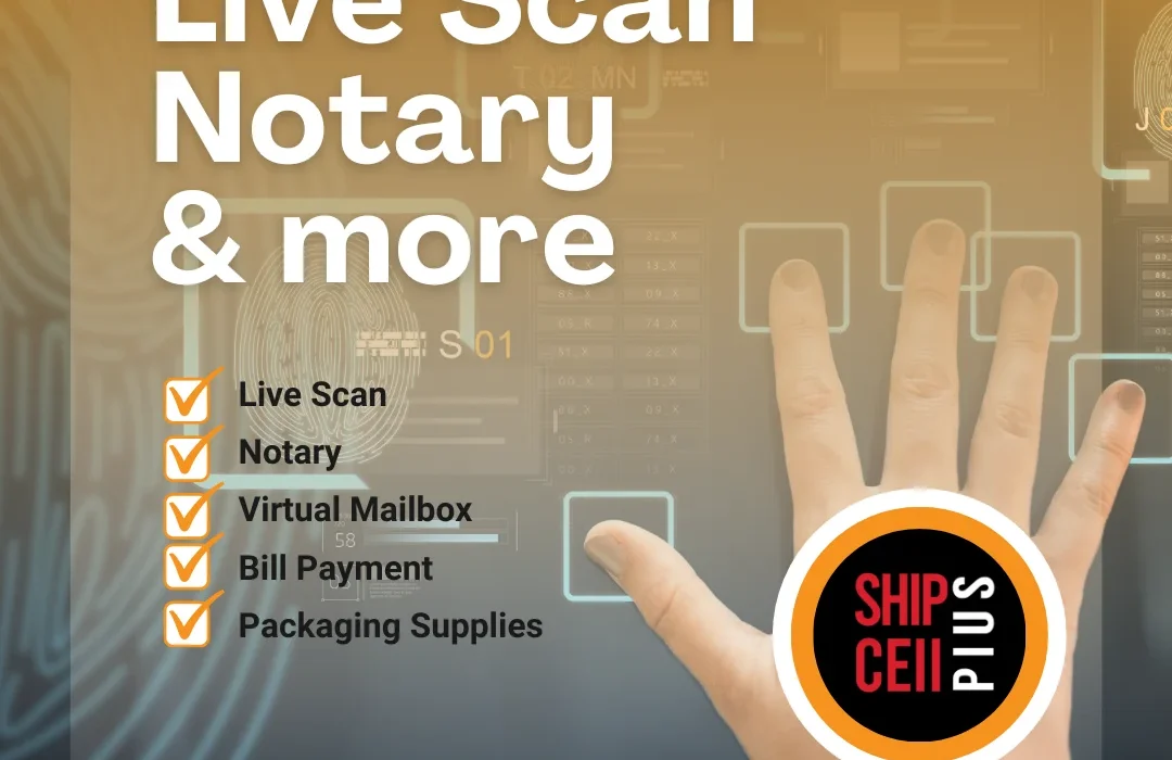 Notary, Shipping & More